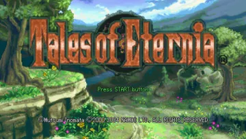 Tales of Eternia (EU) screen shot title